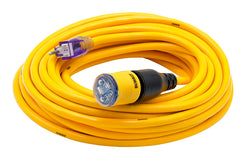 50 Foot 12/3 SJTW DEWALT Click-to-Lock Lighted Extension Cord